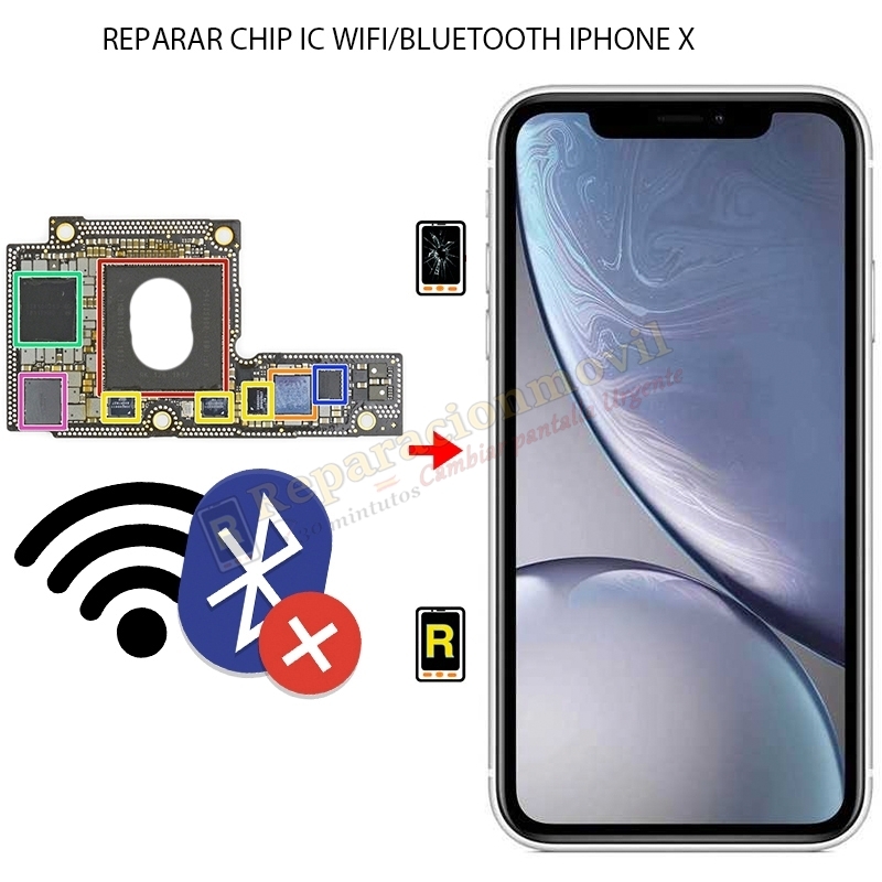 Reparar Chip Bluetooth Wifi iPhone X