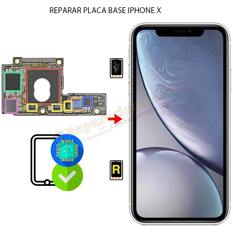 Reparar Placa Base iPhone X