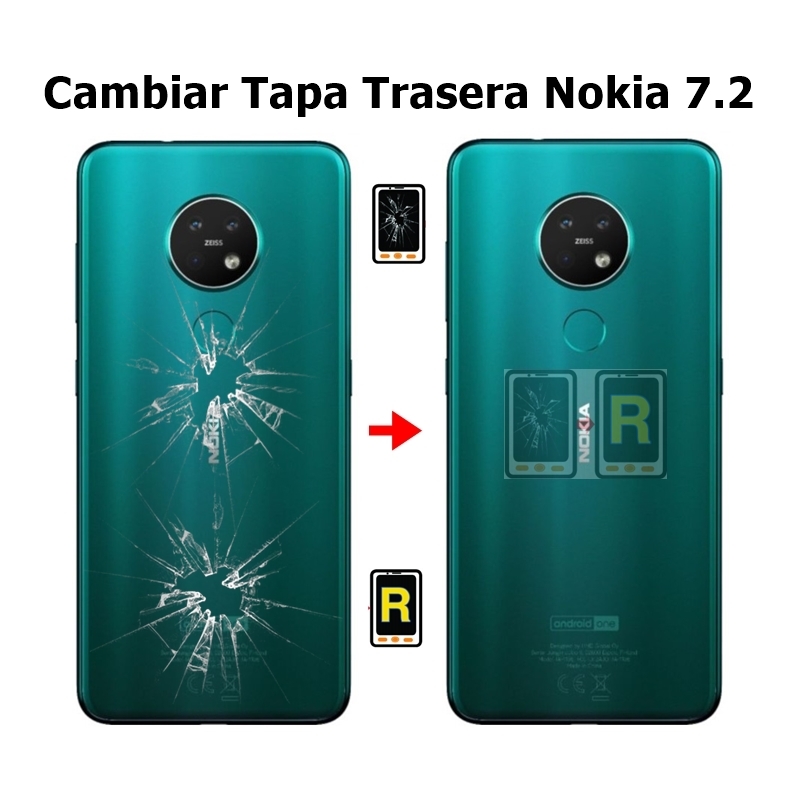 Cambiar Tapa Trasera Nokia 7.2