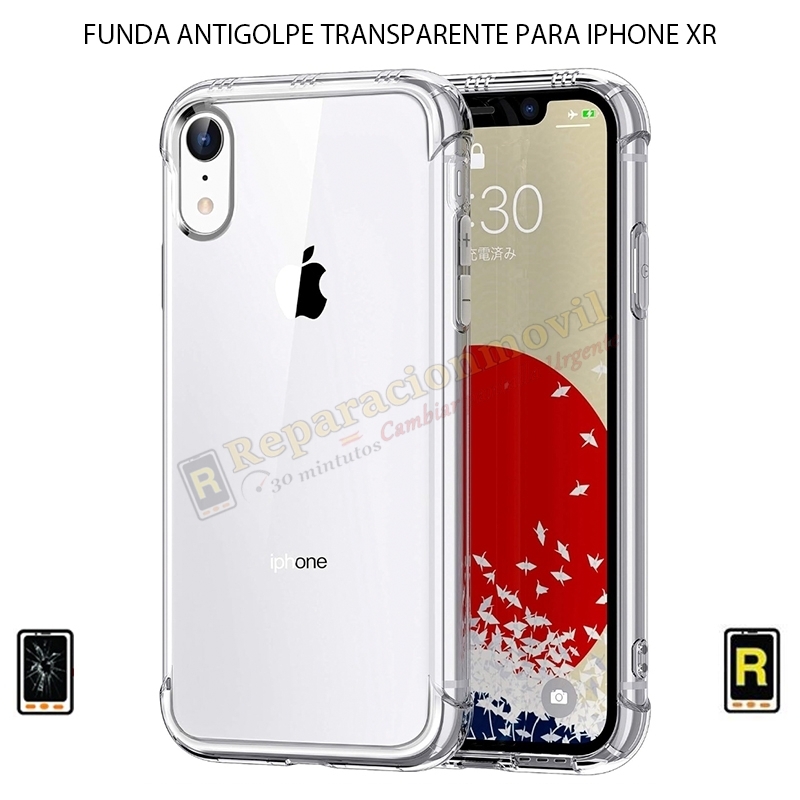 Funda Antigolpe iPhone XR Gel Transparente