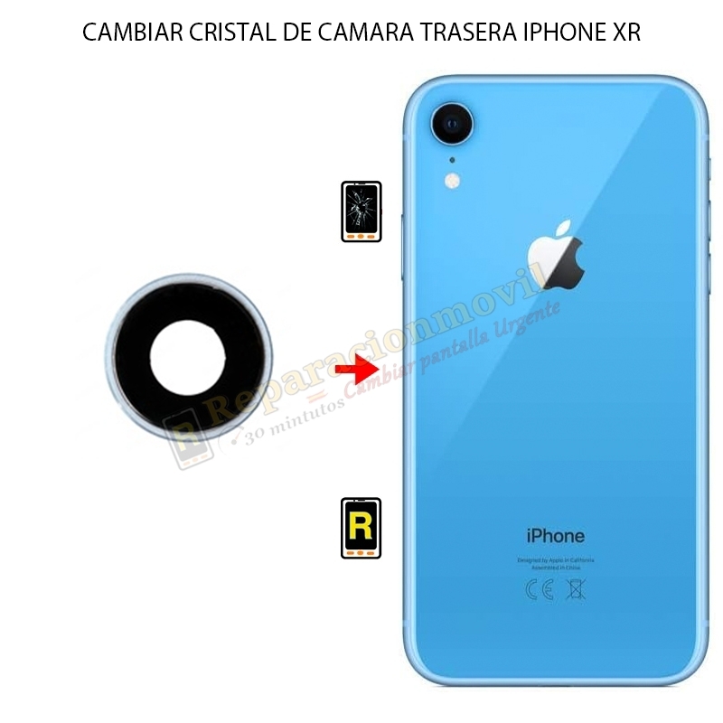 Cambiar Cristal Cámara Trasera iPhone XR