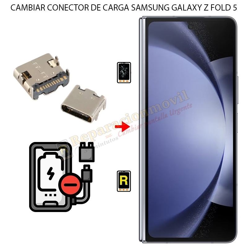 Cambiar Conector de Carga Samsung Galaxy Z Fold 5 5G