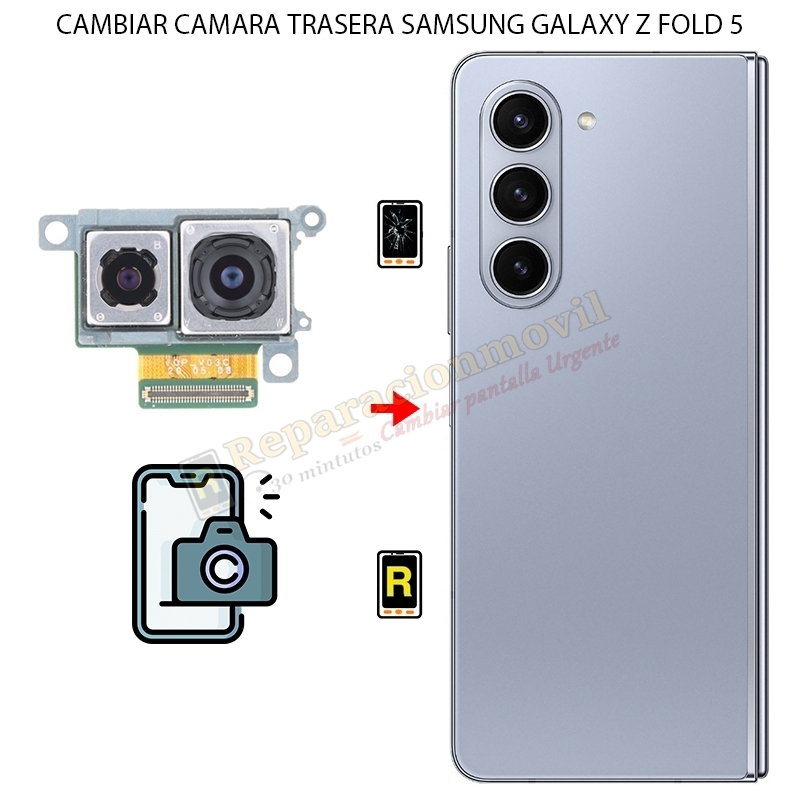 Cambiar Cámara Trasera Samsung Galaxy Z Fold 5 5G