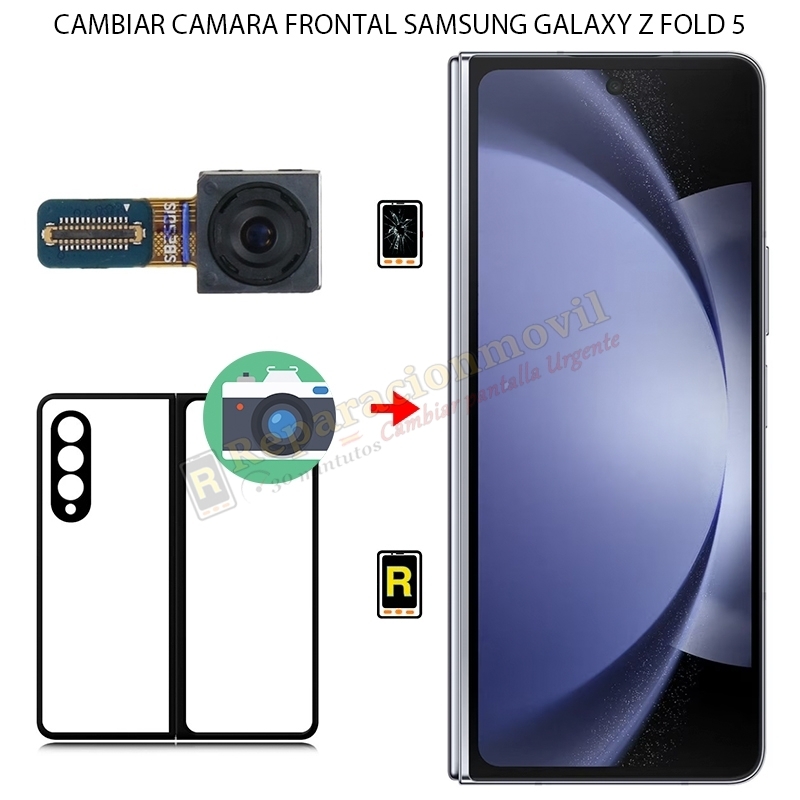 Cambiar Cámara Frontal Pantalla Externa Samsung Galaxy Z Fold 5