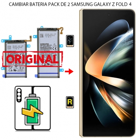 Cambiar Pack 2 Baterías Samsung Galaxy Z Fold 4