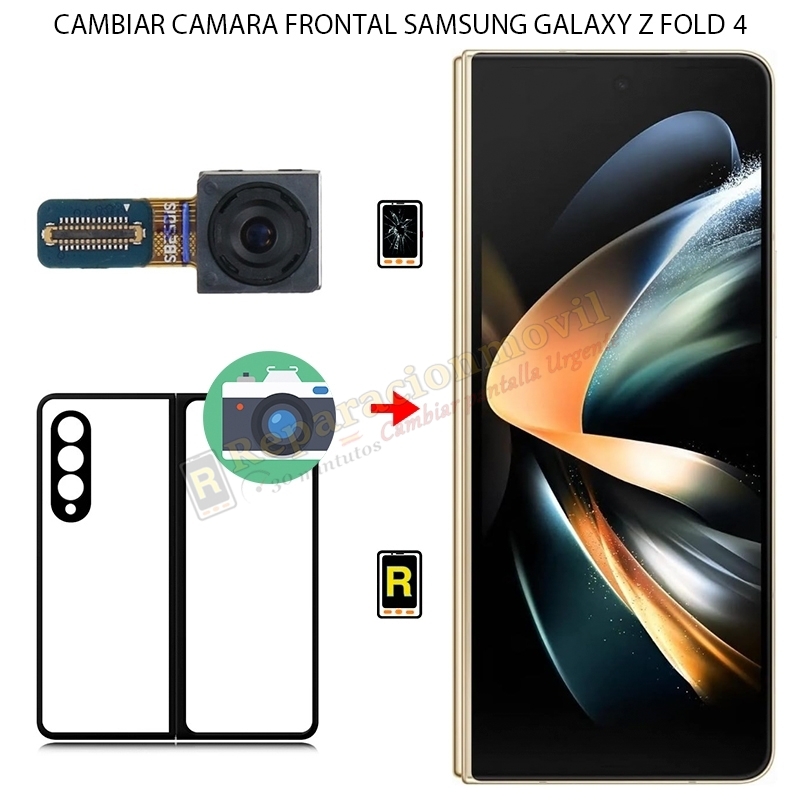 Cambiar Cámara Frontal Pantalla Externa Samsung Galaxy Z Fold 4