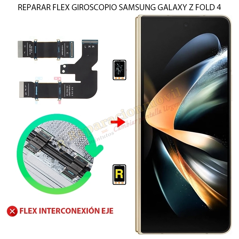 Cambiar Flex Giroscopio Samsung Galaxy Z Fold 4