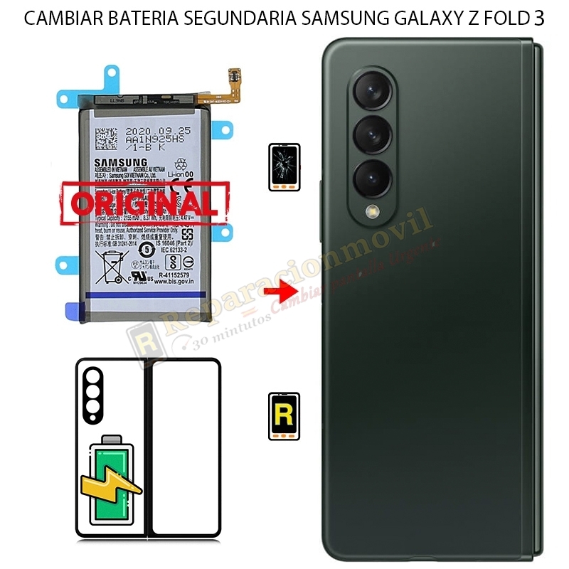Cambiar Batería Original Segundaria Samsung Galaxy Z Fold 3