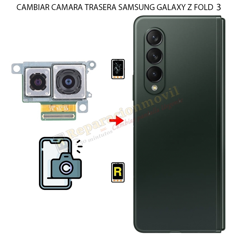 Cambiar Cámara Trasera Samsung Galaxy Z Fold 3 5G