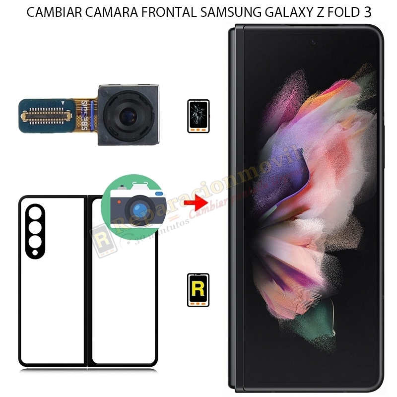 Cambiar Cámara Frontal Pantalla Externa Samsung Galaxy Z Fold 3
