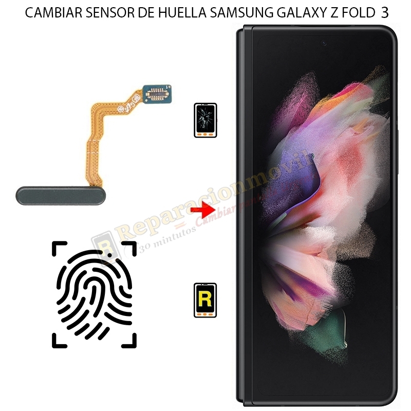 Cambiar Sensor de Huella Samsung Galaxy Z Fold 3