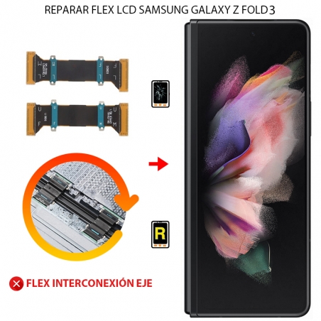 Cambiar Flex interconexión LCD Samsung Galaxy Z Fold 3