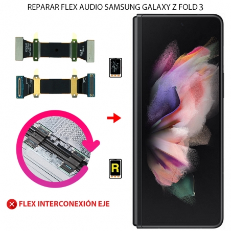 Cambiar Flex Audio Placa Base Samsung Galaxy Z Fold 3