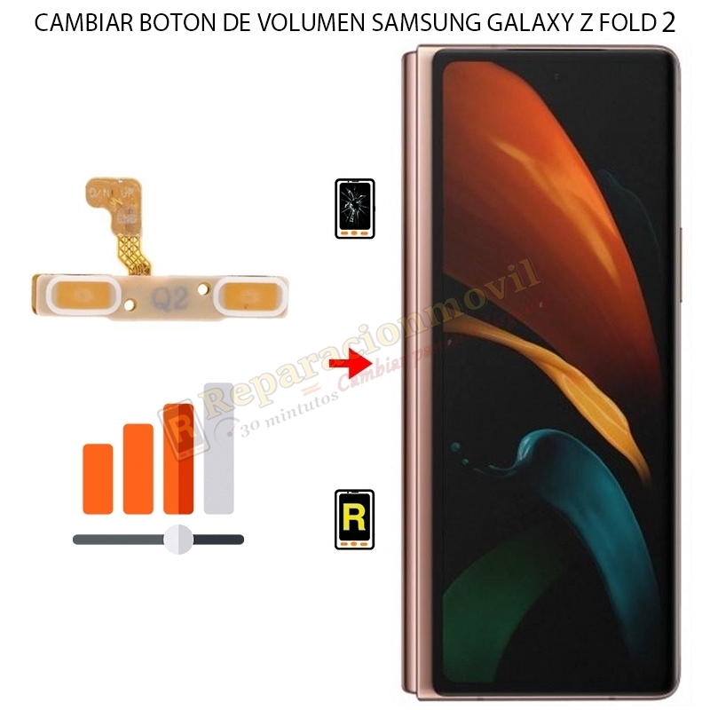 Cambiar Botón De Volumen Samsung Galaxy Z Fold 2 5G
