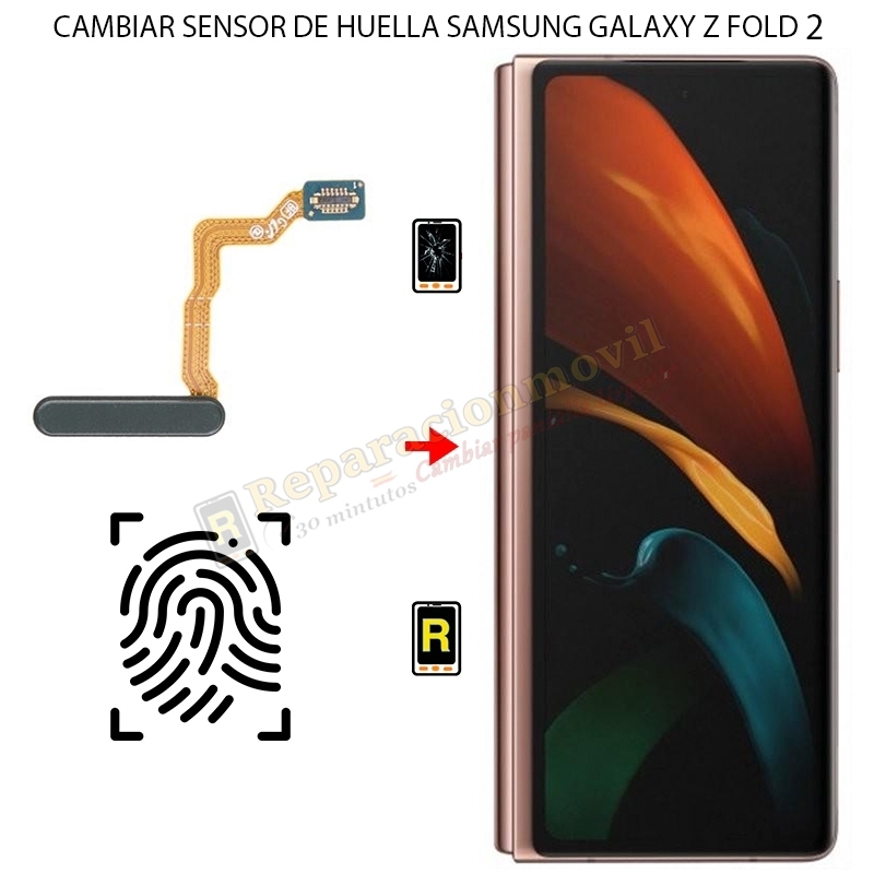 Cambiar Sensor de Huella Samsung Galaxy Z Fold 2