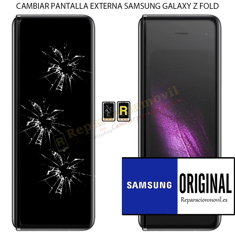 Cambiar Pantalla Externa Samsung Galaxy Fold 5G