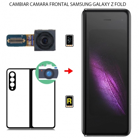 Cambiar Cámara Frontal Pantalla Externa Samsung Galaxy Z Fold 5G