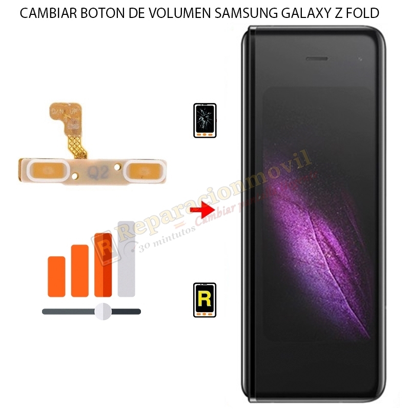 Cambiar Botón De Volumen Samsung Galaxy Fold 5G