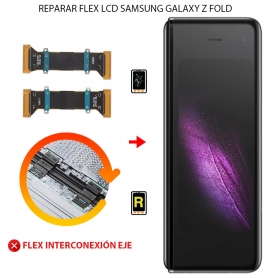 Cambiar Flex interconexión LCD Samsung Galaxy Z Fold 5G