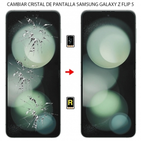 Cambiar Cristal de Pantalla Samsung Galaxy Z Flip 5 5G