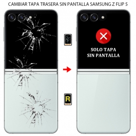 Cambiar Tapa Trasera Sin Pantalla Samsung Galaxy Z Flip 5 5G