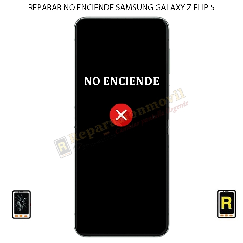 Reparar Samsung Galaxy Z Flip 5 5G No Enciende