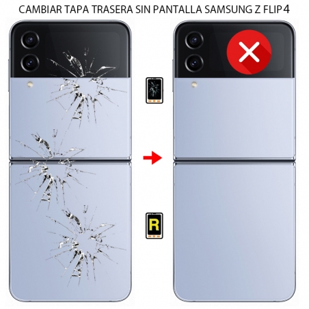 Cambiar Tapa Trasera Sin Pantalla Samsung Galaxy Z Flip 4 5G