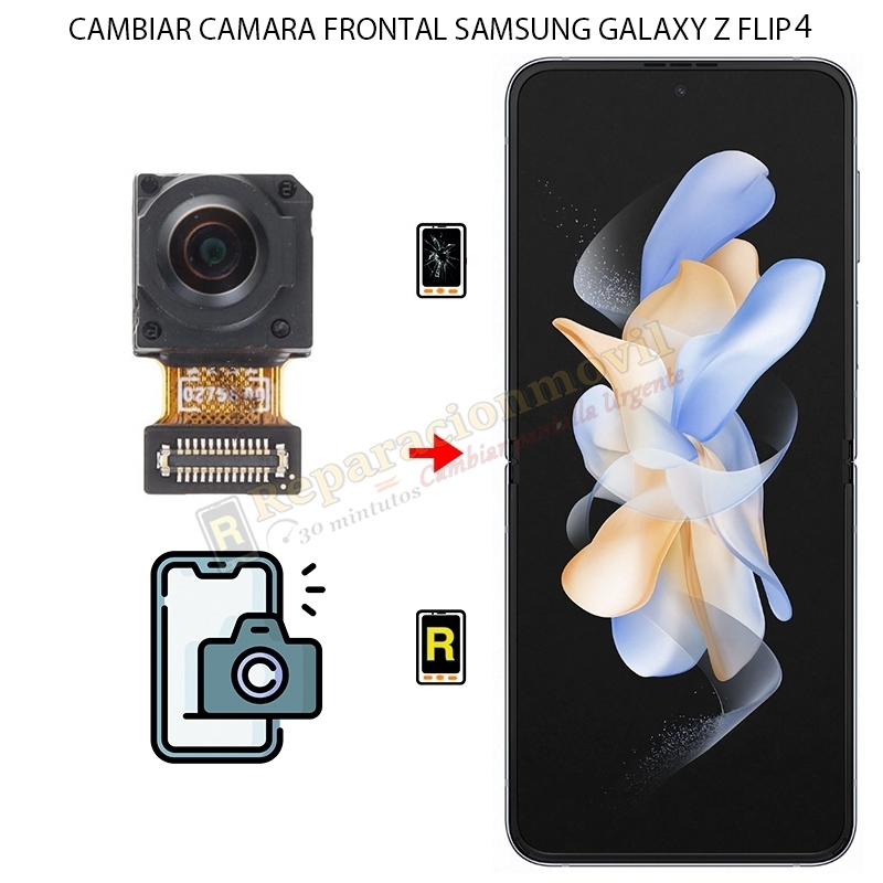 Cambiar Cámara Frontal Samsung Galaxy Z Flip 4 5G