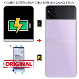 Cambiar Batería Original Segundaria Samsung Galaxy Z Flip 3 5G