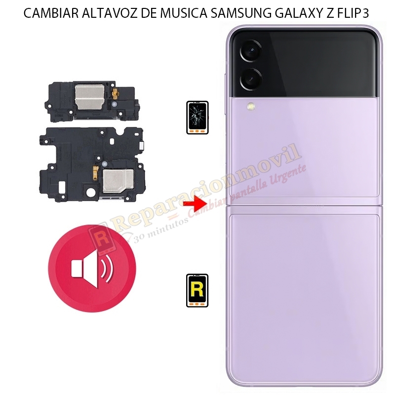 Cambiar Altavoz De Música Samsung Galaxy Z Flip 3 5G