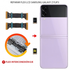 Cambiar Flex interconexión LCD Samsung Galaxy Z Flip 3