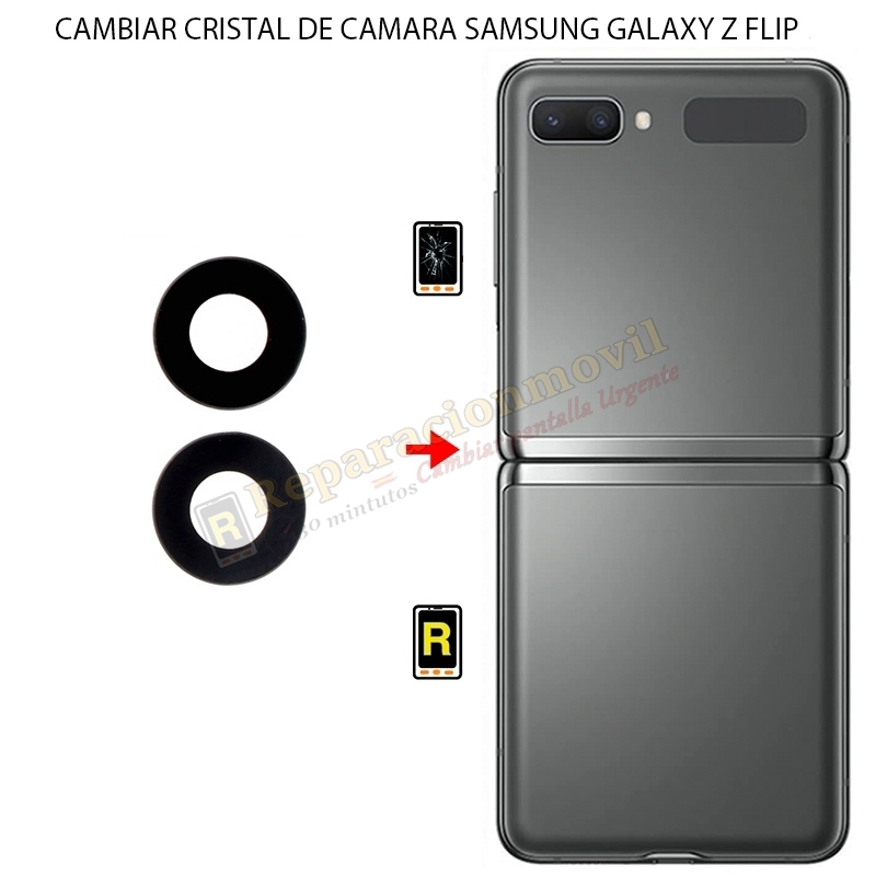 Cambiar Cristal De Cámara Trasera Samsung Galaxy Z Flip 5G