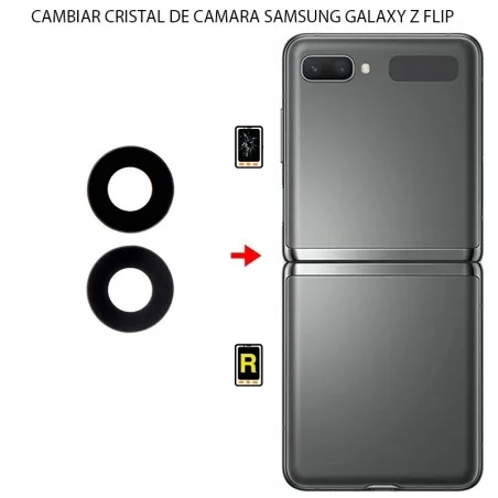 Cambiar Cristal De Cámara Trasera Samsung Galaxy Z Flip 5G