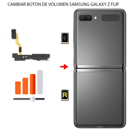 Cambiar Botón De Volumen Samsung Galaxy Z Flip 5G