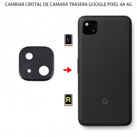 Cambiar Cristal Cámara Trasera Google Pixel 4A 4G