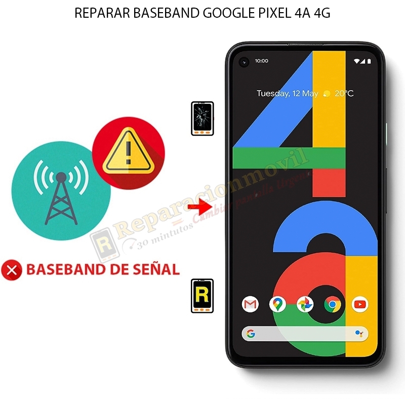 Reparar Baseband Google Pixel 4A 4G
