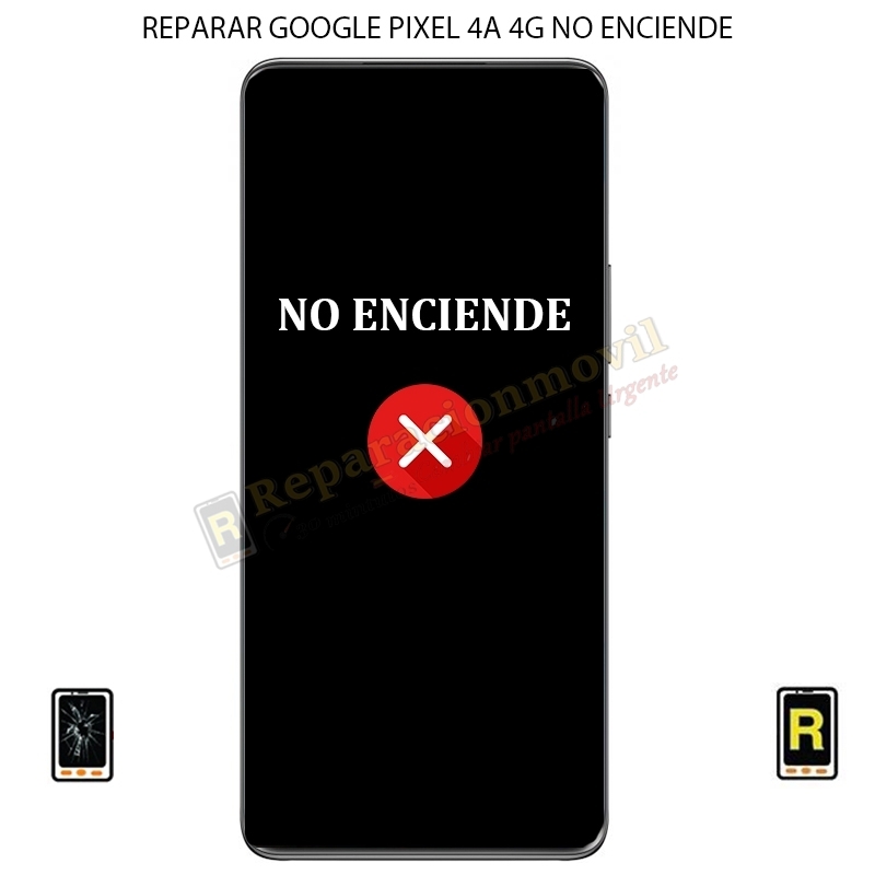 Reparar Google Pixel 4A 4G No Enciende