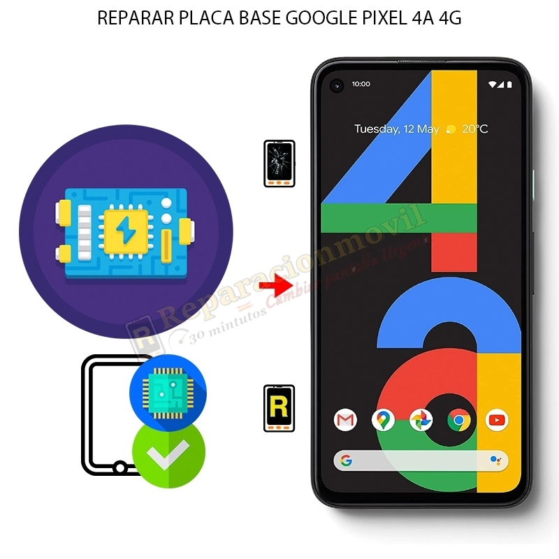 Reparar Placa Base Google Pixel 4A 4G