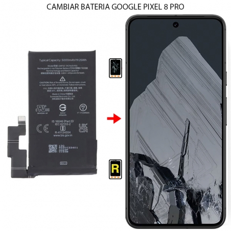 Cambiar Batería Google Pixel 8 Pro
