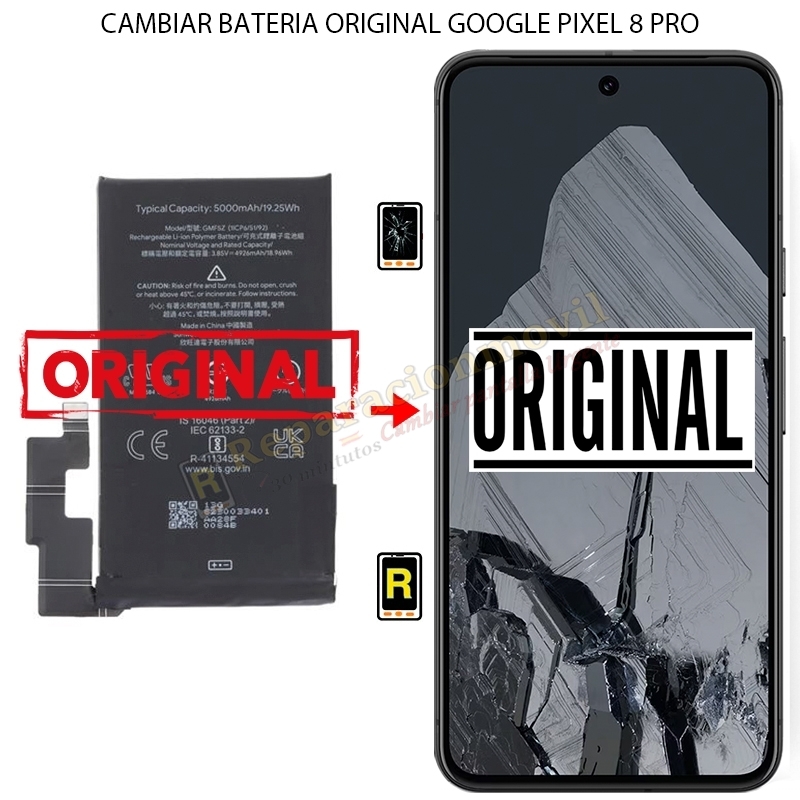 Cambiar Batería Google Pixel 8 Pro Original