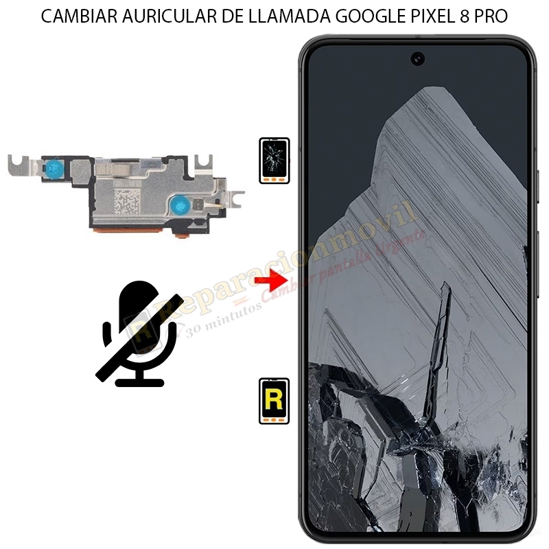 Cambiar Auricular de Llamada Google Pixel 8 Pro