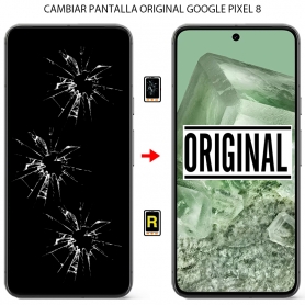 Cambiar Pantalla Google Pixel 8 Original Con Huella