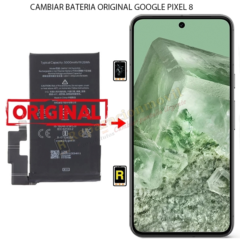 Cambiar Batería Google Pixel 8 Original
