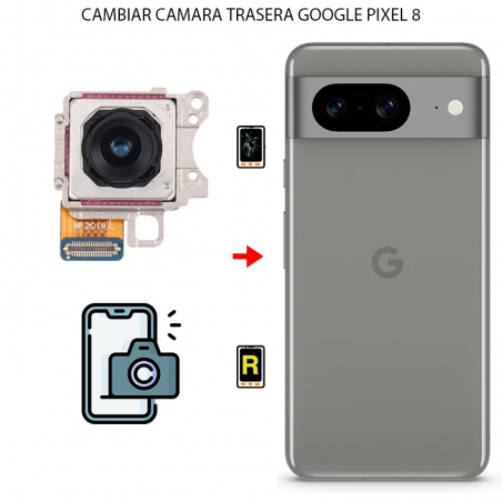 Cambiar Cámara Trasera Google Pixel 8