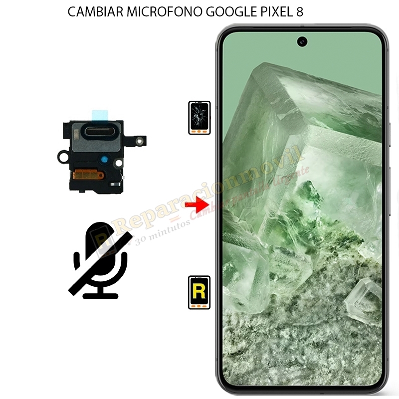 Cambiar Micrófono Google Pixel 8