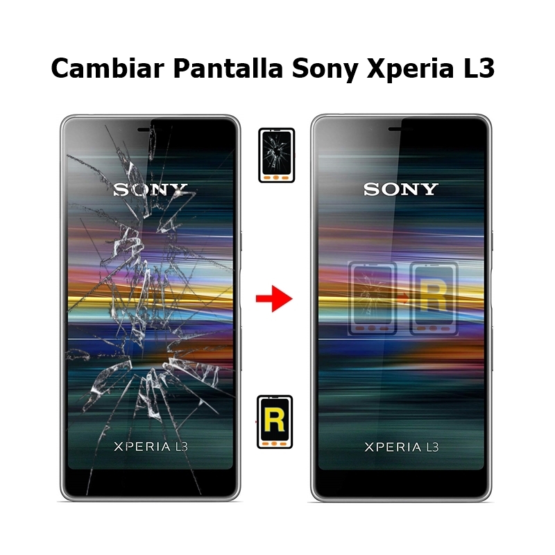 Cambiar Pantalla Sony Xperia L3