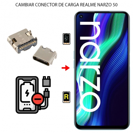 Cambiar Conector de Carga Realme Narzo 50