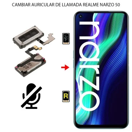 Cambiar Auricular de Llamada Realme Narzo 50