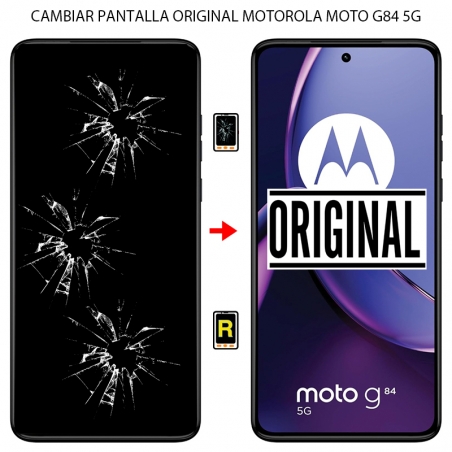 Cambiar Pantalla Motorola Moto G84 5G Original