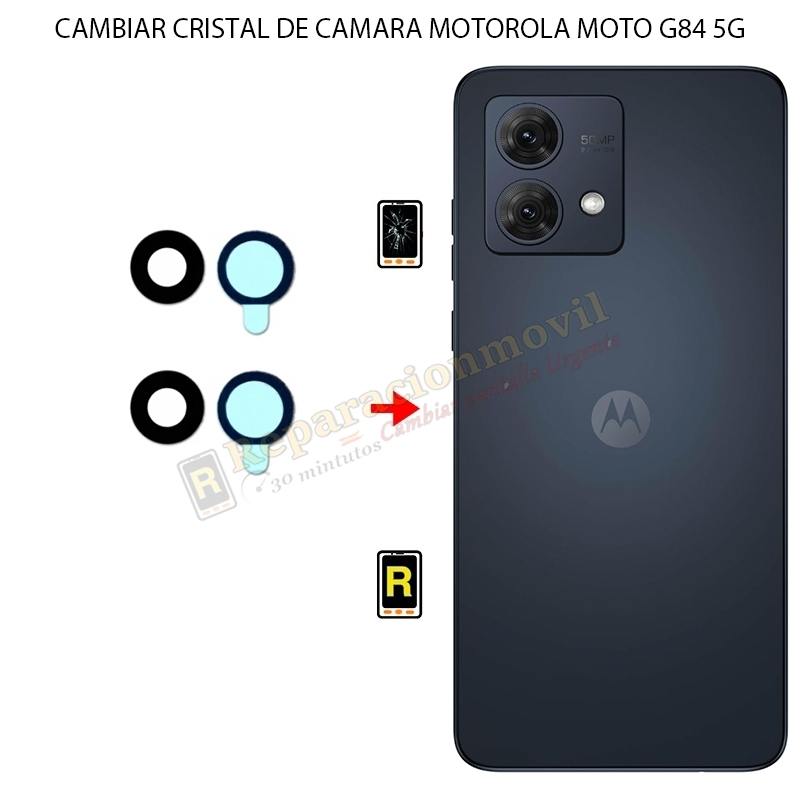 Cambiar Cristal Cámara Trasera Motorola Moto G84 5G